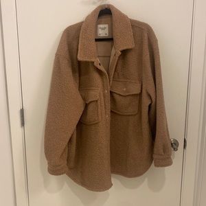 Abercrombie and Fitch Teddy Sherpa Jacket
